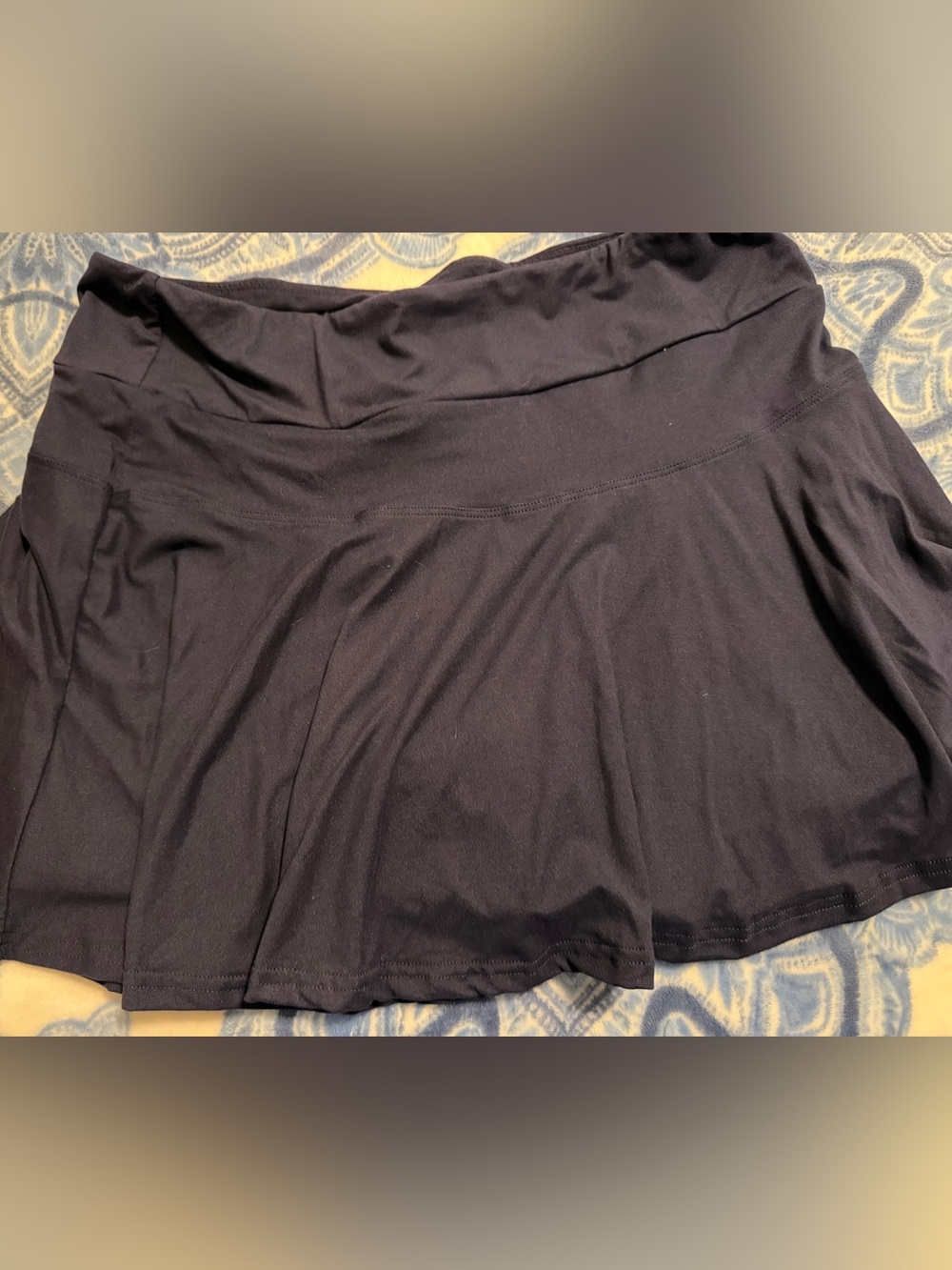 Julia Rose Black Active Skater Skort size TC 12-18